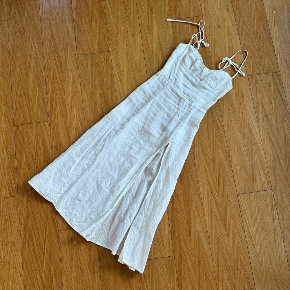 Reformation Linen Juliette dress